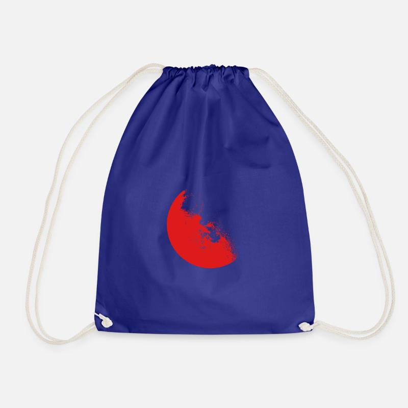Rouge lune - Sac de sport léger - bleu roi