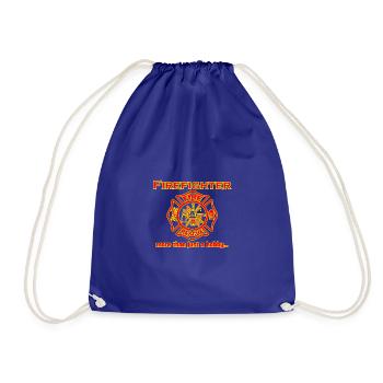 Firefighter - Turnbeutel - Königsblau - Vorne