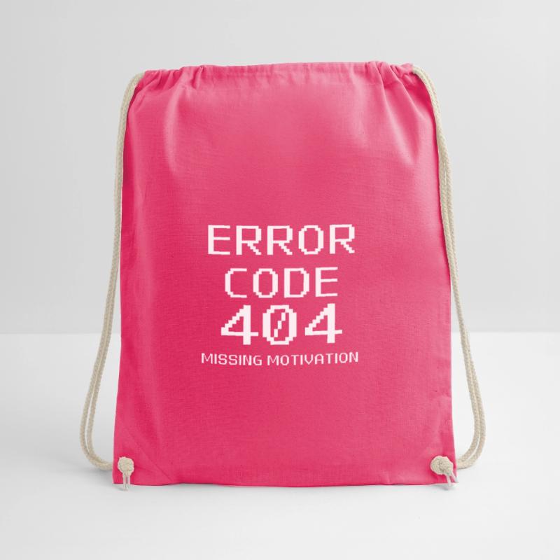 Error Code 404 Missing Motivation Turnbeutel
