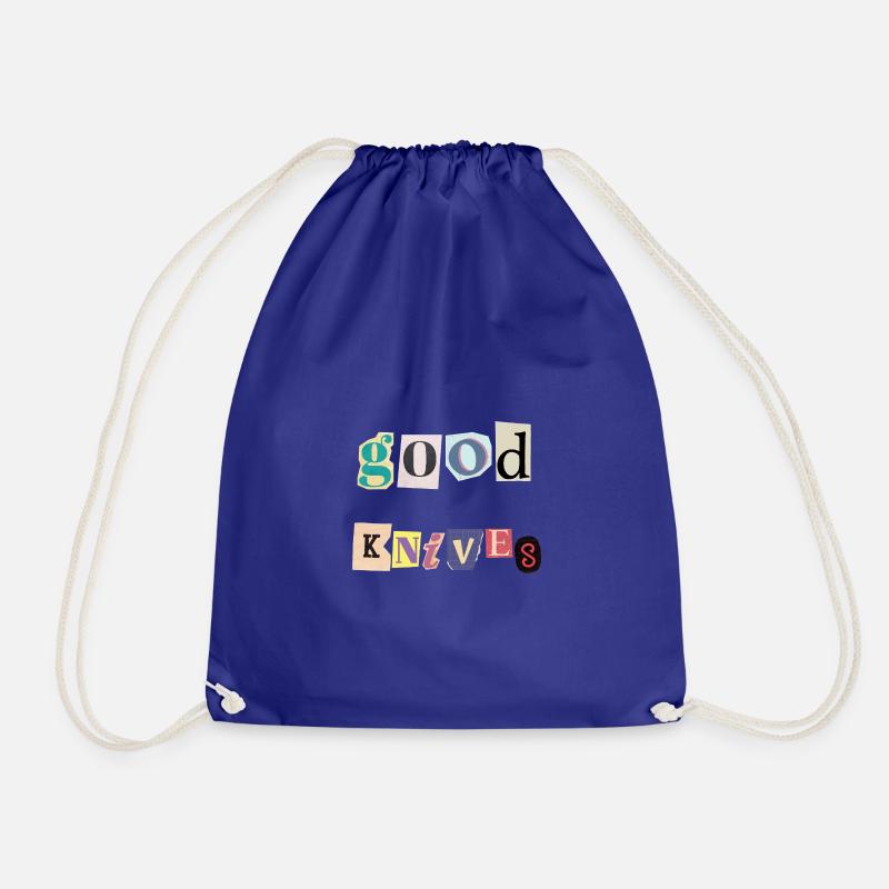 GOODKNVS - Drawstring Bag - royal blue