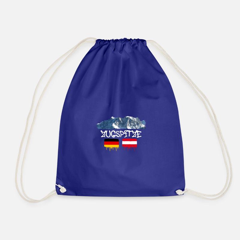 zugspitze,berg,berge,österreicht,skigebiet,ski - Turnbeutel - Königsblau