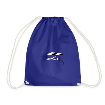 jantar planeur planeur planeur - Sac de sport léger - bleu roi - Devant