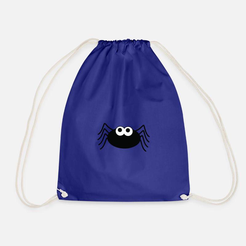 Spider Spinne - Drawstring Bag - royal blue