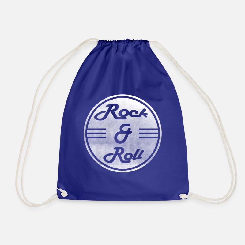Rock & Roll - Turnbeutel - Königsblau
