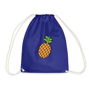 ananas - Sac de sport léger - bleu roi - Devant