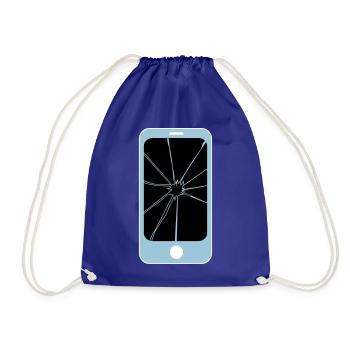 spider app - Drawstring Bag - royal blue - Front