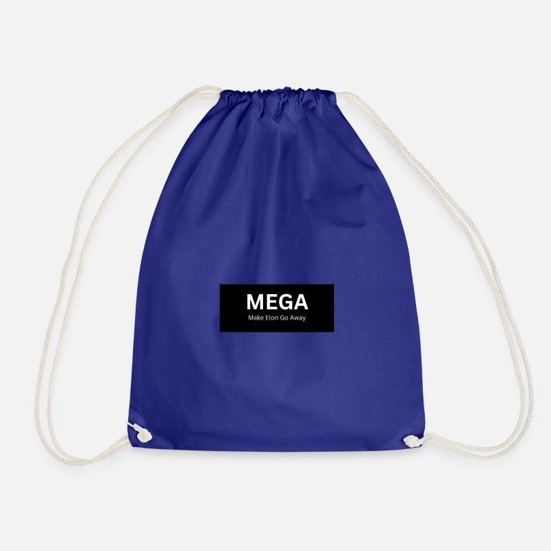 MEGA Make Elon Go Away - Turnbeutel - Königsblau