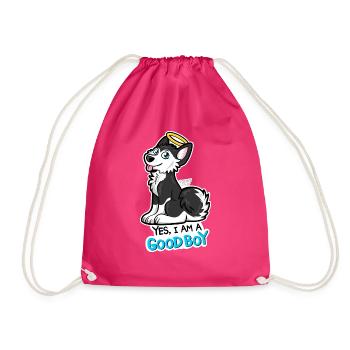 Good Boy Husky - Sac de sport léger - fuchsia - Devant