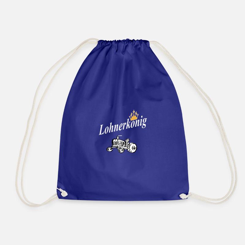 Lohner King - Drawstring Bag - royal blue