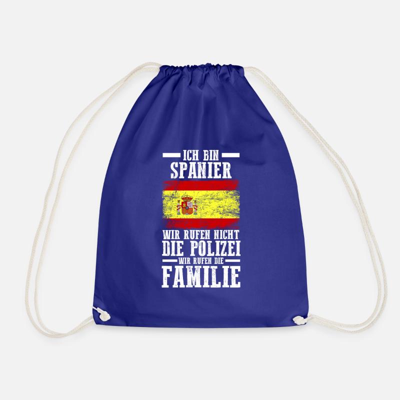 Espana Spanien Spanier Spanisches - Turnbeutel - Königsblau