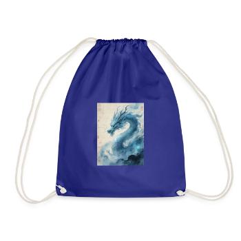 Le Premier Souffle : Dragon Bleu – Renouveau - Sac de sport léger - bleu roi - Devant