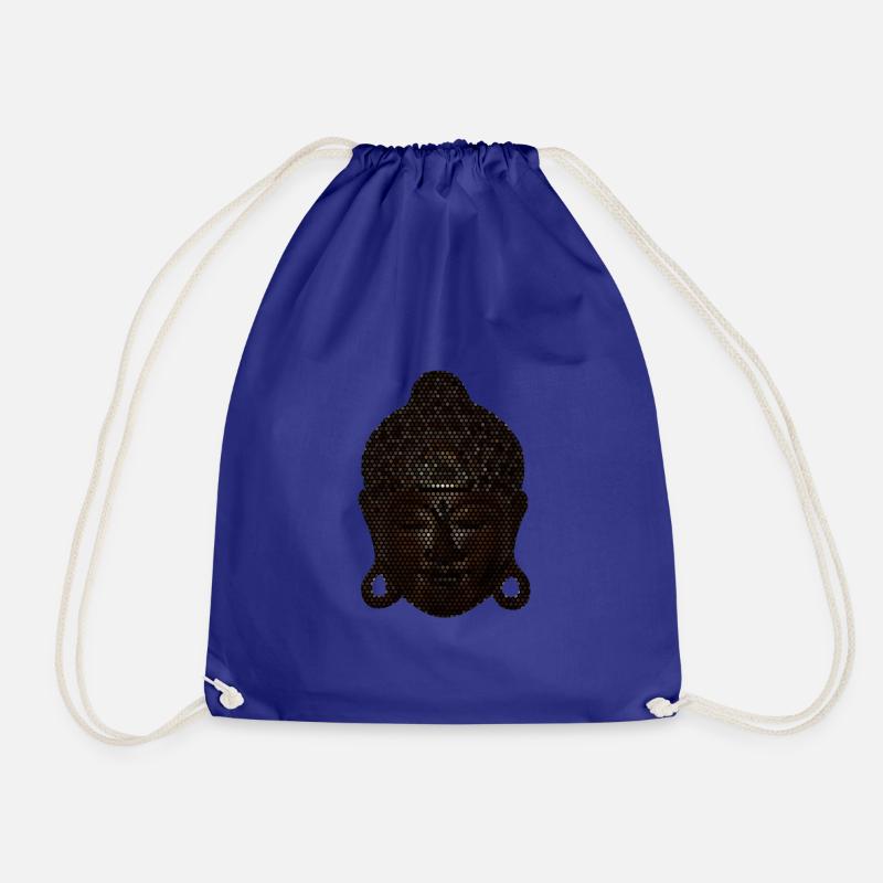 Buddha - Drawstring Bag - royal blue