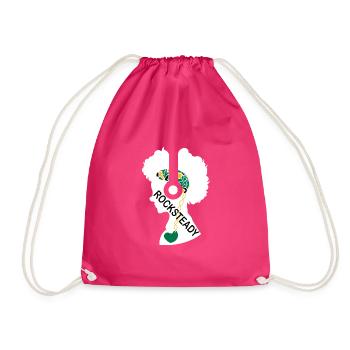 Mon cœur bat pour Rocksteady - Sac de sport léger - fuchsia - Devant