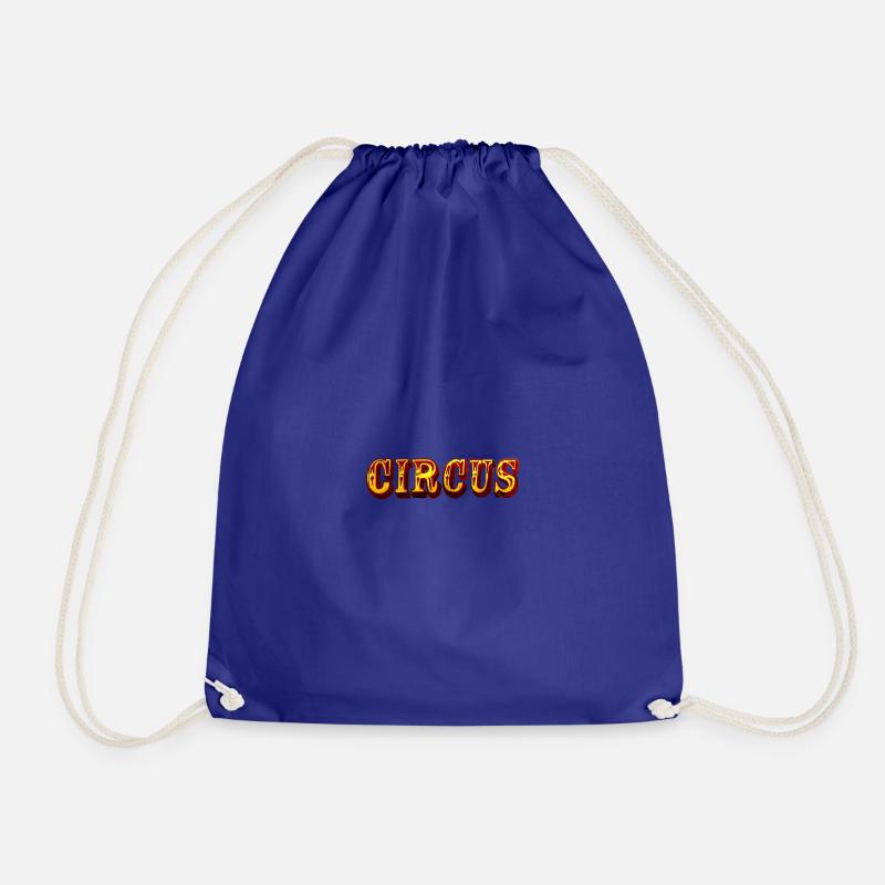 Circus - Drawstring Bag - royal blue
