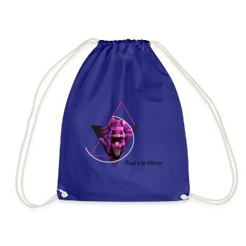 Hybride lapin-écureuil vampire ! - Sac de sport léger - bleu roi - Devant