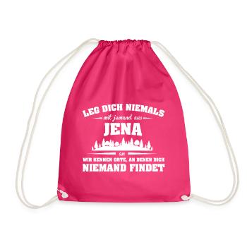 LND Jena - Turnbeutel - Fuchsia - Vorne