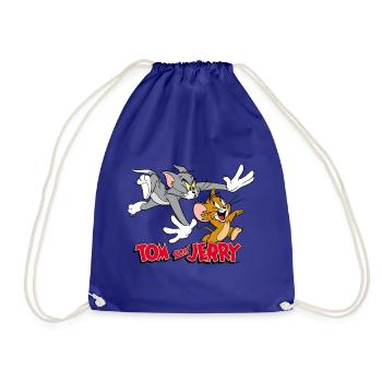 Tom et Jerry Chasse - Sac de sport léger - bleu roi - Devant