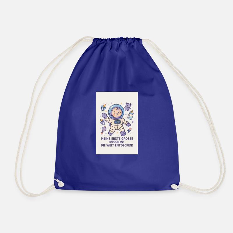 Bébé astronaute - Sac de sport léger - bleu roi