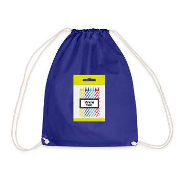 Vivre tue - Sac de sport léger - bleu roi - Devant