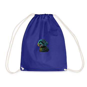 MIGNON CANICHE - Sac de sport léger - bleu roi - Devant