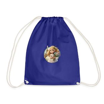 TOUR EIFFEL - JOLIE PETITE FILLE - PRINTEMPS - Sac de sport léger - bleu roi - Devant