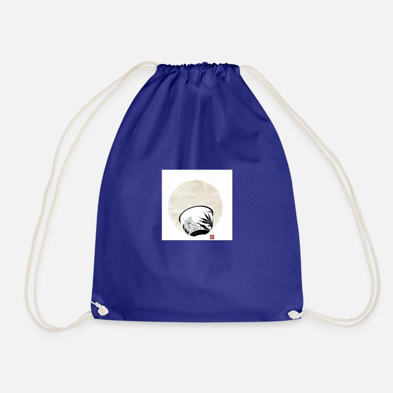 Tee Tasse Ukiyo-e Style - Turnbeutel - Königsblau