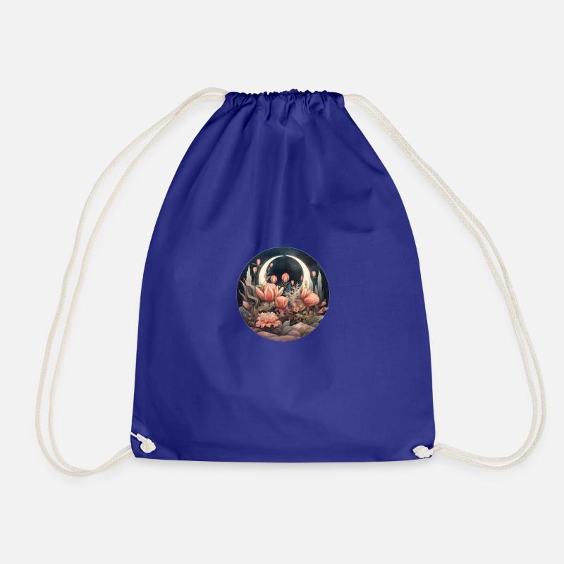 Plants World - Drawstring Bag - royal blue