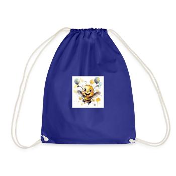 Abeille - Sac de sport léger - bleu roi - Devant