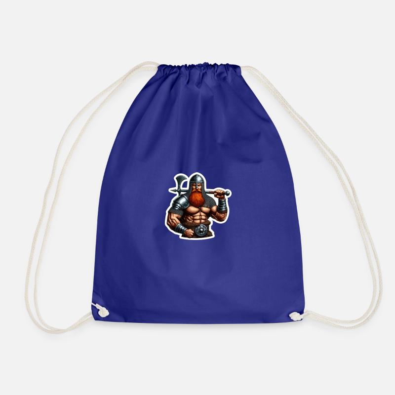 Viking - Drawstring Bag - royal blue
