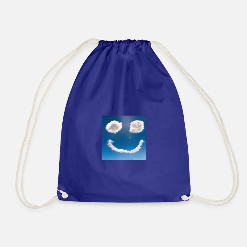 Smile - Turnbeutel - Königsblau