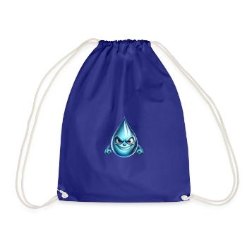 Nasty Water Drop - Drawstring Bag - royal blue - Front