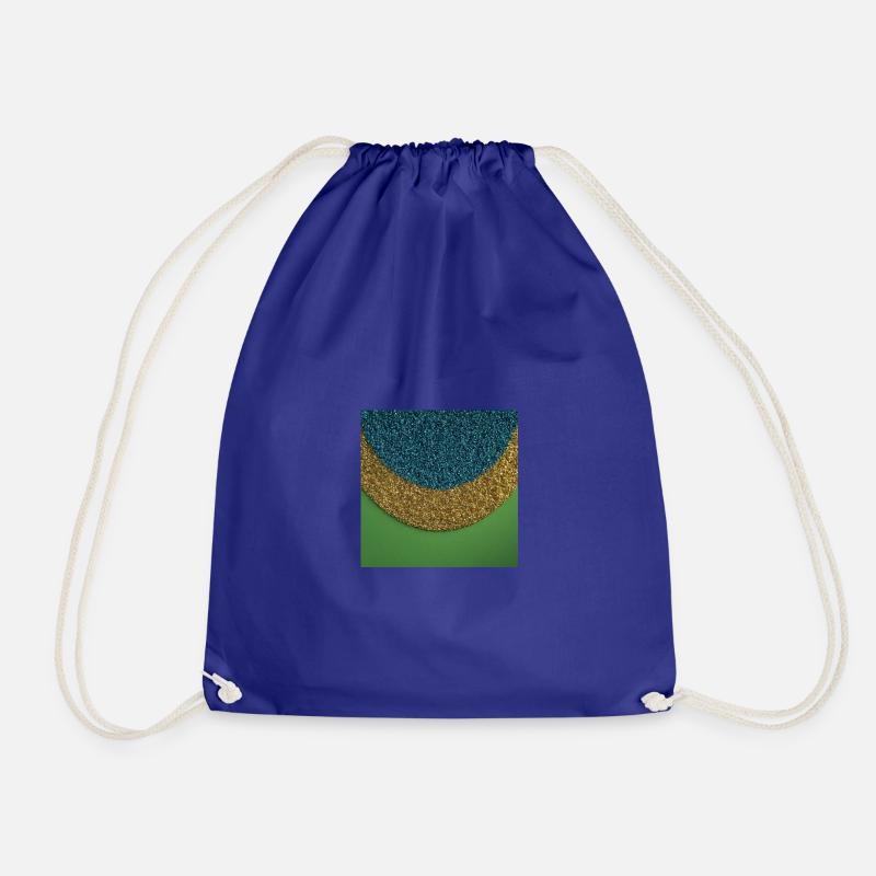 Pastel abstract. Simple and elegant. - Drawstring Bag - royal blue