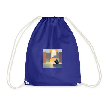 Artwear: Exprimez votre Style Artistique - Sac de sport léger - bleu roi - Devant