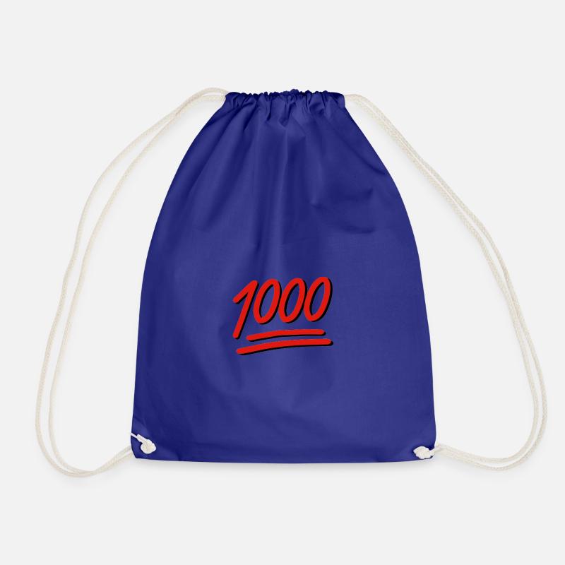 1000 - Turnbeutel - Königsblau