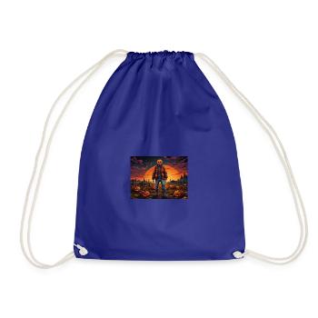 Helloween - Drawstring Bag - royal blue - Front