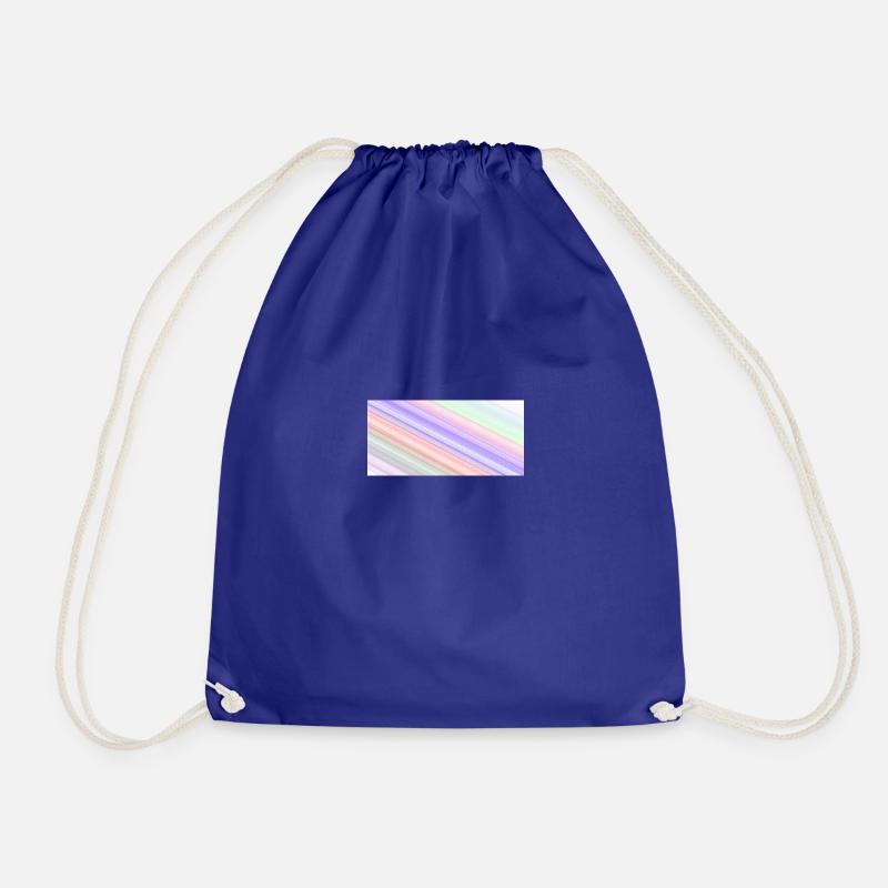Line - Drawstring Bag - royal blue