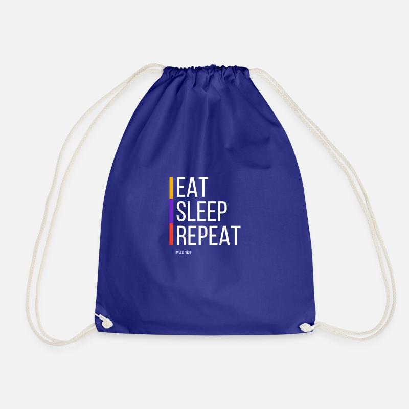 Eatsleeprepeat - Turnbeutel - Königsblau