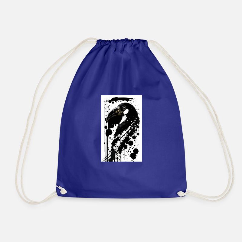 Pelican lightness - Drawstring Bag - royal blue