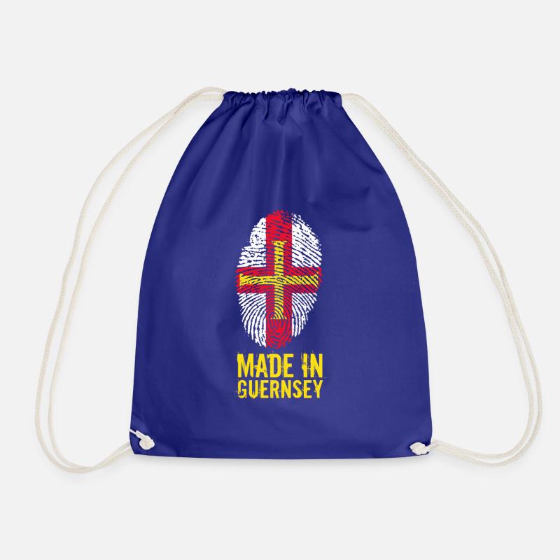 Made In Guernsey / Guernsey - Drawstring Bag - royal blue