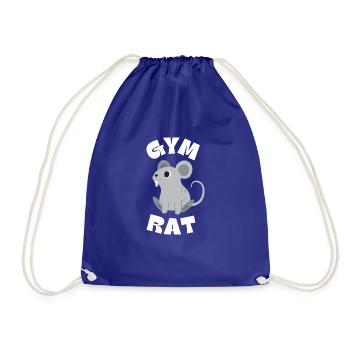 Gym Rat - Turnbeutel - Königsblau - Vorne