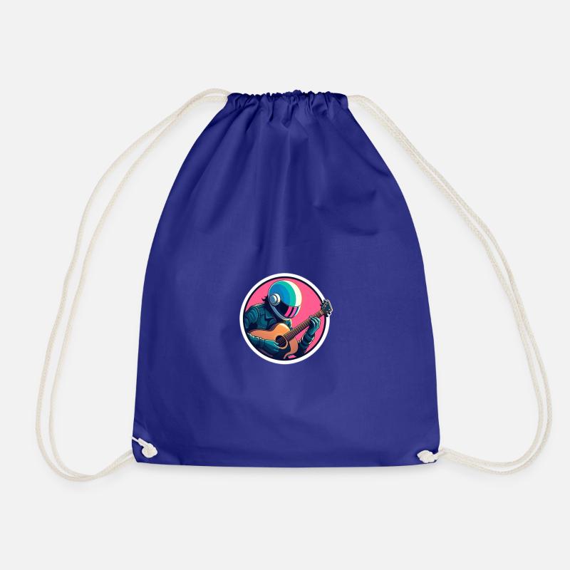 Strum Glow - Drawstring Bag - royal blue