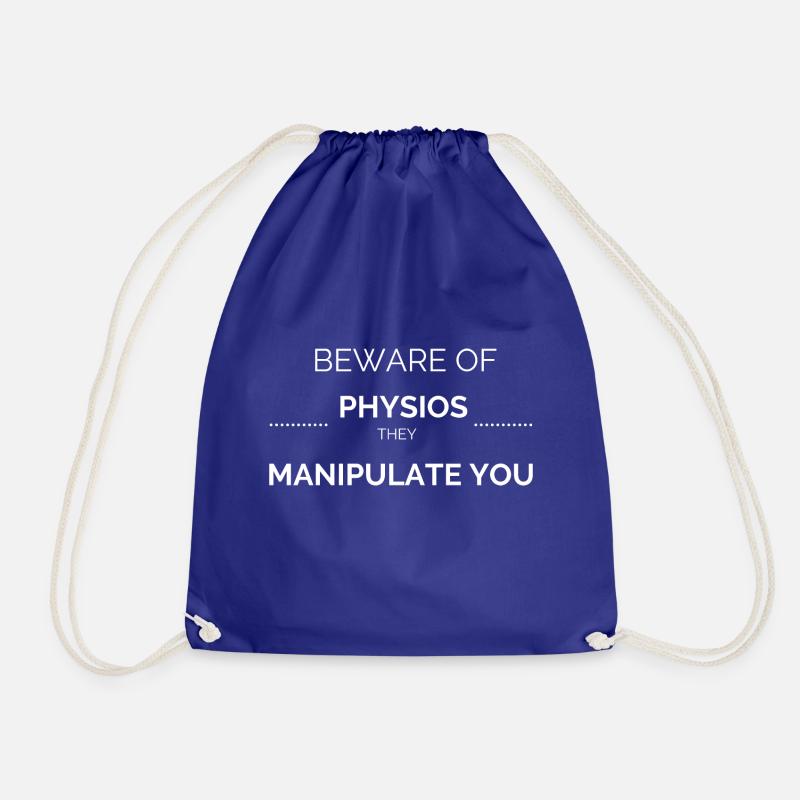 Physios manipulieren dich! - Turnbeutel - Königsblau