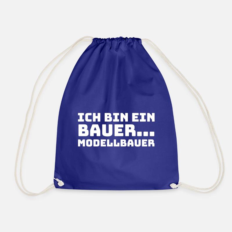 Modellbauer - Turnbeutel - Königsblau