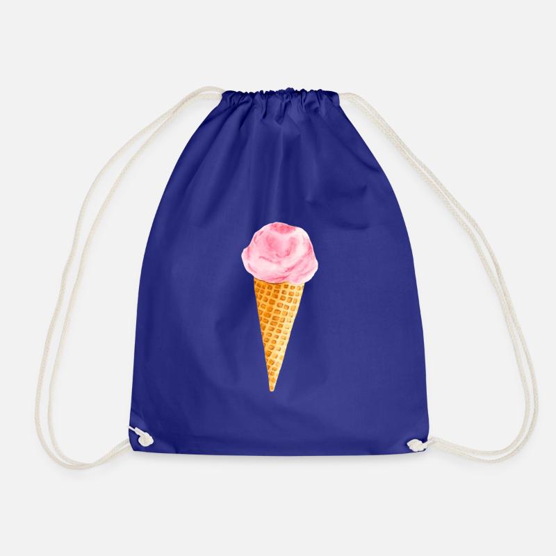 Cornet de glace - Sac de sport léger - bleu roi