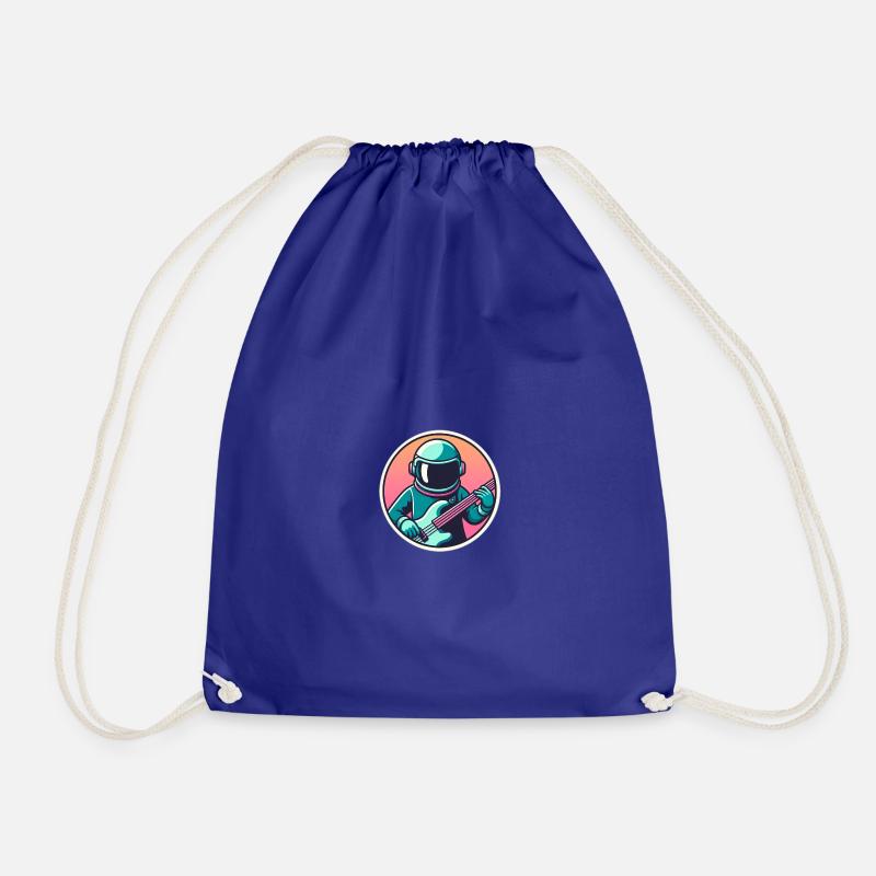 Enchanted Chords - Drawstring Bag - royal blue