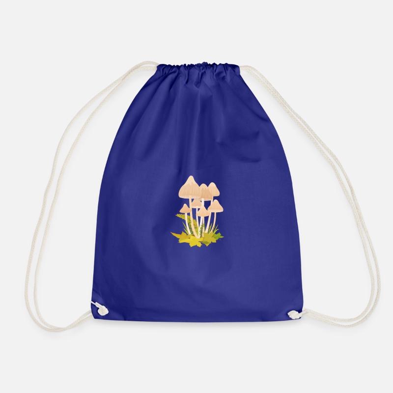 Fungi - Drawstring Bag - royal blue