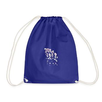 Printemps,vrilles,fleurs,fleurs,fleurs,fleurs,floraison - Sac de sport léger - bleu roi - Devant