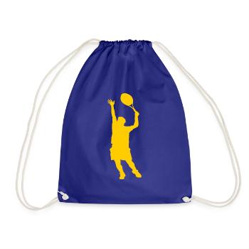 Joueur de tennis Joueur de tennis - Sac de sport léger - bleu roi - Devant
