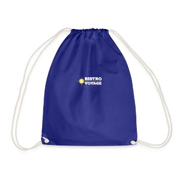 Layer 7 3x - Drawstring Bag - royal blue - Front