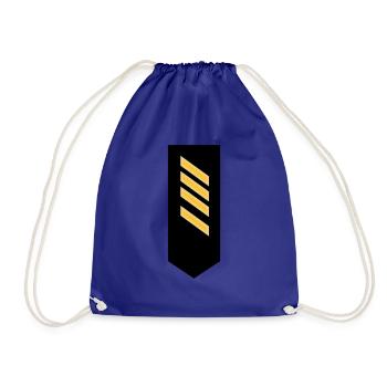 Épaulette caporal-chef marine - Sac de sport léger - bleu roi - Devant